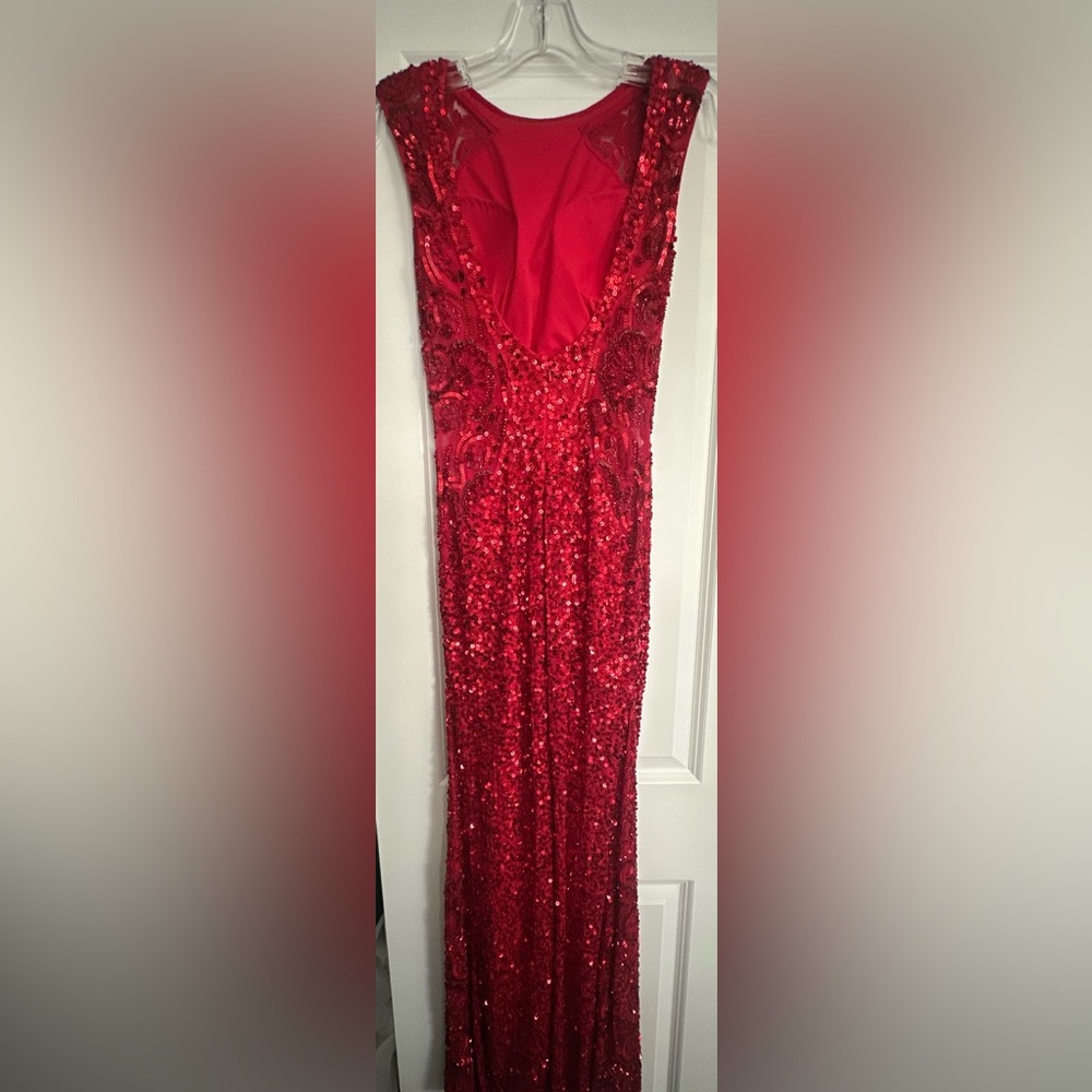 Scala Dazzling Ruby Sequin Dress - image 6